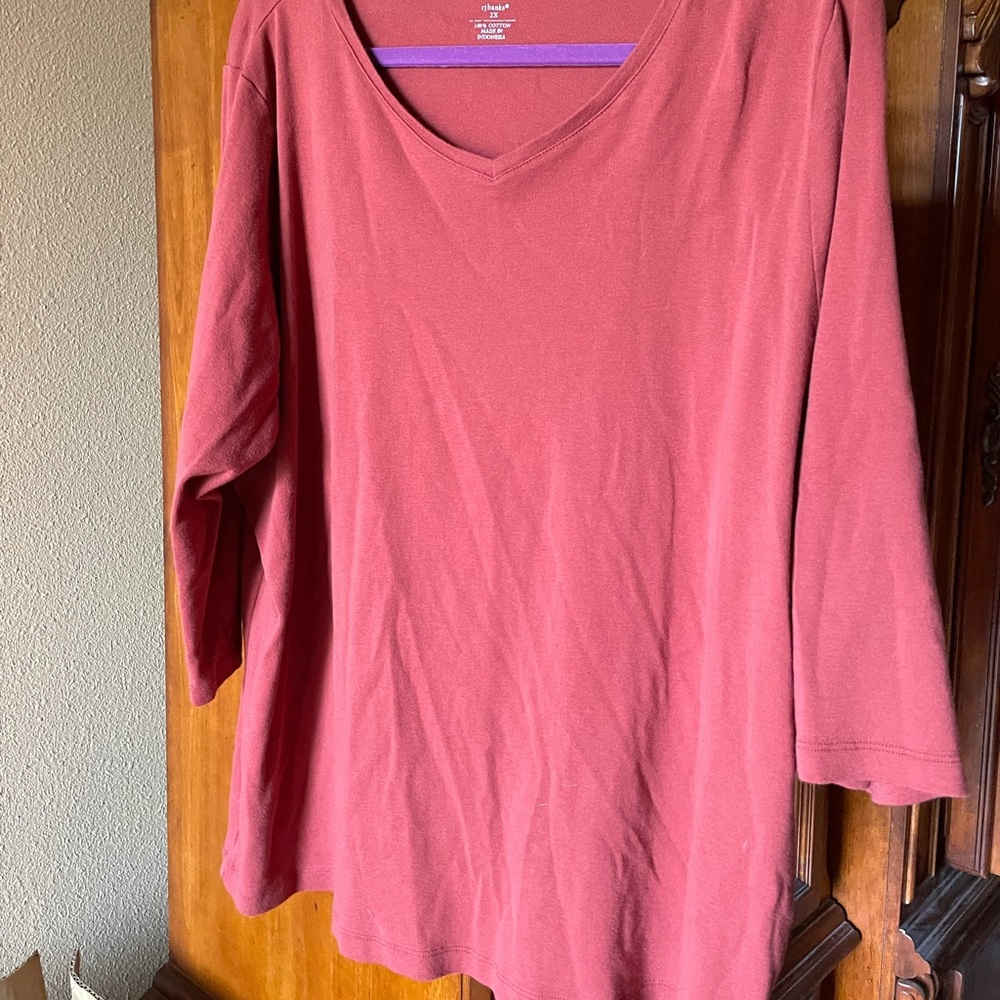 Cjbanks 2X chestnut colored top.